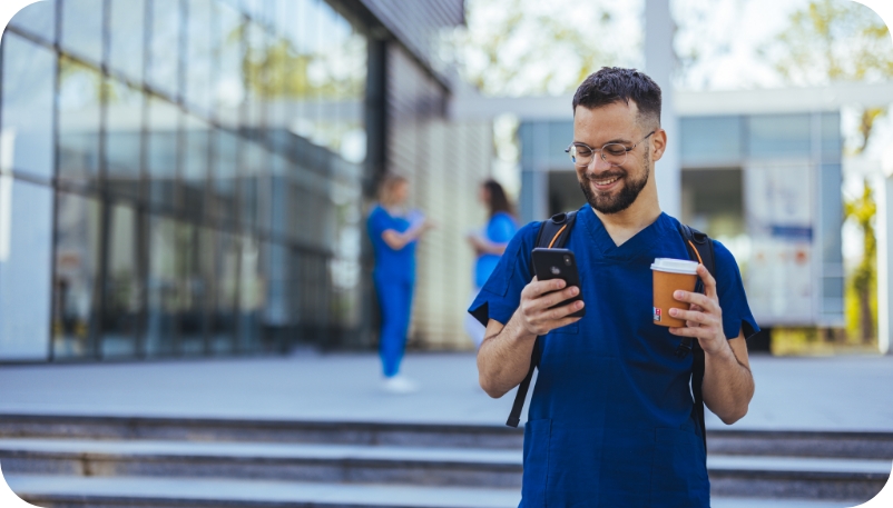 Médecin utilisant Argosmed